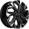Khomen Wheels D58.5 KHW1402 (Vaz/Datsun) Black-FP