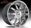 Lexani CS2 Chrome 9x21 5/114.3 ET35 d84.1
